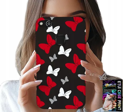 Produktbild von Fall Für Huawei P9 Lite 2016 - Rot Und Weiss Maus Schleifen, Designs