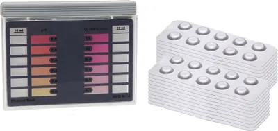 Produktbild von POWERHAUS24 Rapid Tester mit 200 Testtabletten Aktivsauerstoff und pH