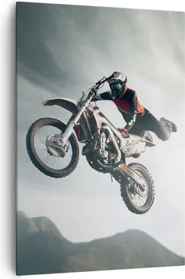 Produktbild von Bild auf Leinwand - Leinwandbild - Einteilig - Motor Sport Helm - 70x100cm - Wand Bild - Wanddeko - Wandbilder - Leinwanddruck - Wanddekoration - Leinwand bilder - Wandbild - PA70x100-4069