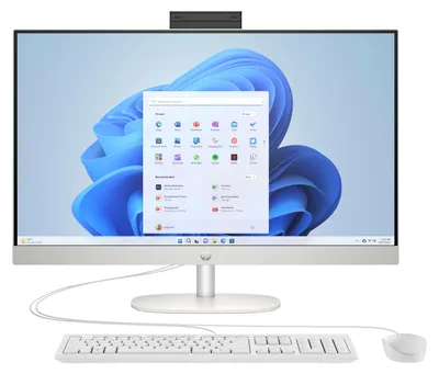 Produktbild von HP 27-cr0106ng, 68,6 cm (27"), Full HD, Intel® Core™ i5, 16 GB, 512 GB, Windows 11 Home