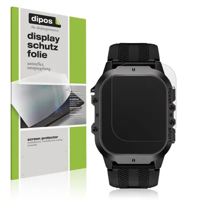 Produktbild von 6x Schutzfolie für Tesofit Smartwatch 1.85 Zoll matt Displayschutzfolie Folie Display Schutz dipos