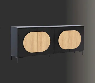 Immagine prodotto di Cassettiera grigia credenza armadio camera da letto cassettiere armadi eleganti
