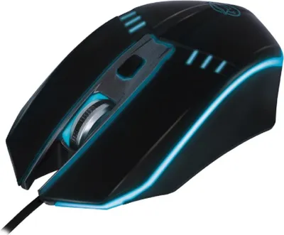 Productafbeelding van Qware Gaming Muis Dallas: Bekabelde muis met LED-verlichting en 4 knoppen