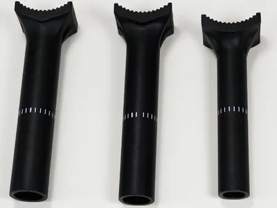 Produktbild von Sattelstütze für Nylonfaser Sattel in schwarz Ø22,2 - 90 mm