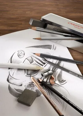 Immagine prodotto di Set artistico di matite di grafite e accessori, CARAN D'ACHE 775.311