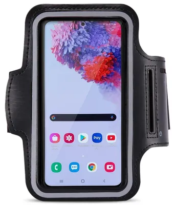 Produktbild von Handy Hülle für Samsung Galaxy S20 Ultra Jogging Tasche Schwarz Fitness Armband