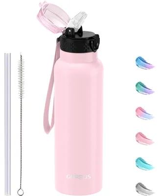 Isolierte Wasserflasche 750 ml, Edelstahl, doppelwandig, auslaufsicher