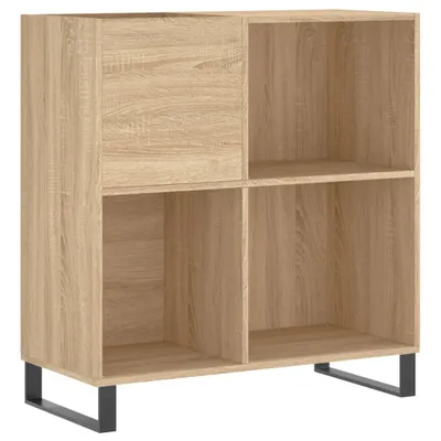 Produktbild von vidaXL Plattenschrank Sonoma-Eiche 84,5x38x89 cm Holzwerkstoff