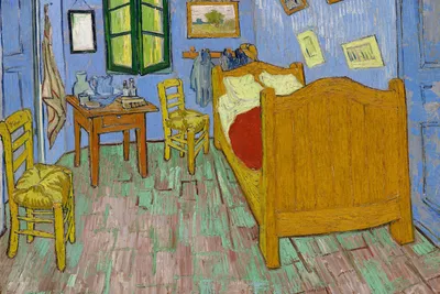 Zdjęcie produktu dla Plakat 30x20cm The Bedroom, Van Gogh Vintage do Salonu