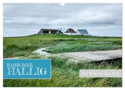 Immagine prodotto di Hamburger Hallig - Il viaggio è la meta (calendario da parete 2027, formato DIN A3 orizzontale), calendario mensile CALVENDO