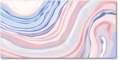 Produktbild von Tulup® Glas-Bild - 100x50 -Wandkunst - Wandbild hinter gehärtetem Sicherheitsglas  - Kunst: modern & klassisch - Abstrakte Wellen - Mehrfarbig