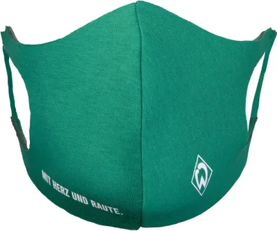Produktbild von SV Werder Bremen Maske Mit Herz&Raute grün