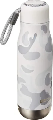 Imagen del producto de ZOKU - Botella de acero inoxidable M, 500 ml, diseño camuflaje blanco, código ZK SSB M WC 0815706021811