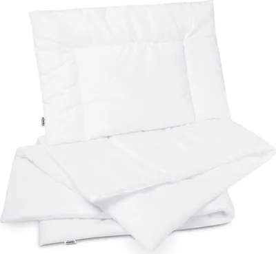 Produktbild von JUKKI Baby Bettwäsche Set, 135x100cm Bettdecke & 60x40cm Kissen