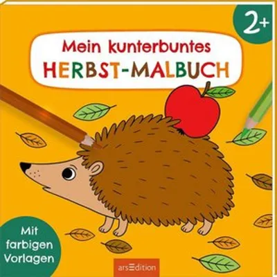 Produktbild von Malbuch ab 2 - Mein kunterbuntes Herbst-Malbuch