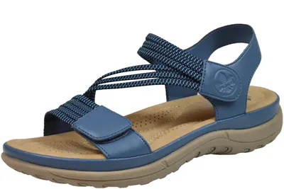Obrázok produktu pre Rieker dámske sandále sandále outdoor sandále V8873, veľkosť:40 EU, farba:Blue