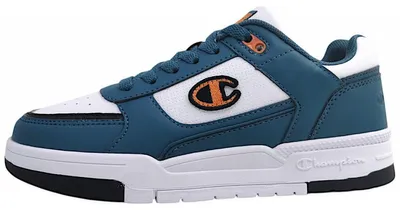 Image de Champion RD18 HERITAGE B GS Baskets enfants unie S32816-CHA-WW013 pétrole/blanc , Pointure:38 EU