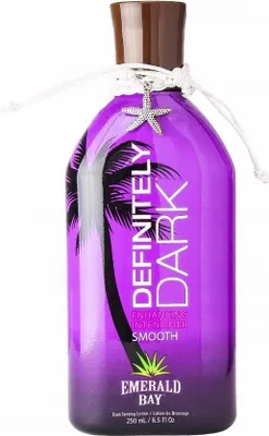 Produktbild von Emerald Bay Definitely Dark x2 für Solarium, Lotion 250ml, Feuchtigkeit, verlängerte Bräune, natürliche Öle, Shea-Butter