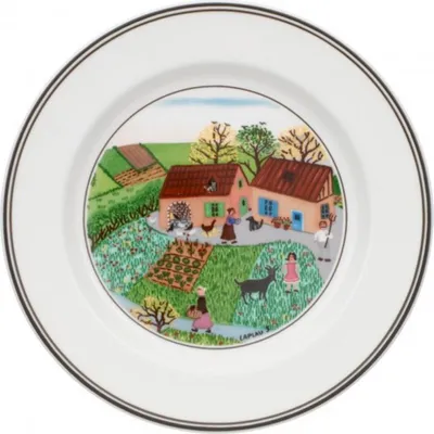 Produktbild von Villeroy & Boch Design Naif Brotteller / Dessertteller Bauernhof 17cm