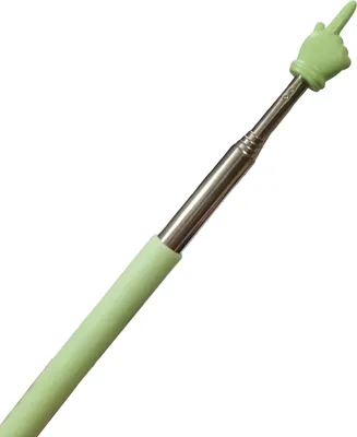 Produktbild von Ausziehbarer Fingerstab, einziehbarer Teleskop-Zeigestab für Klassenzimmerlehrer, Mini-Handheld-Presenter, Whiteboard-Präsentationszeiger