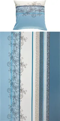 Produktbild von Erwin Müller Bettwäsche hellblau 1x 135x200 cm + 1x 80x80 cm