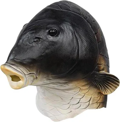 Immagine prodotto di Costume di Halloween - Realistico - 30x40x34 cm - Nero - Plastica
