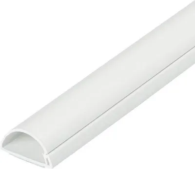 Immagine prodotto di Mini canalina per cavi - 1 pezzo - bianca - 30 mm x 15 mm
