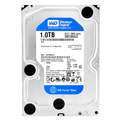 Produktbild von Festplatte Western Digital 1TB WD10EALS 32Mb Cache 7200Rpm Sata II 3,5" Zoll