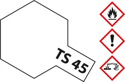 Produktbild von TS-45 Perlweiss glaenzend - 100ml Sprayfarbe Kunstharz Tamiya 300085045