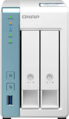 Produktbild von QNAP TS-233 - NAS-Server - 2 Schächte - SATA 6Gb/s