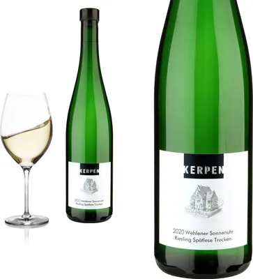 Produktbild von 2023 Riesling Spätlese trocken Wehlener Sonnenuhr von Weingut Kerpen - Weißwein