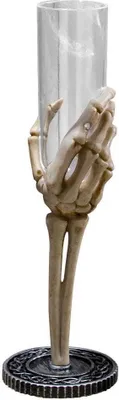 Produktbild von Sektkelch Skeletthand Klar