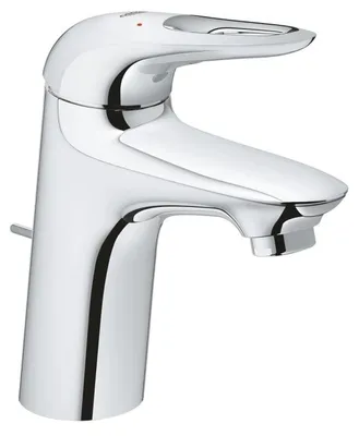 Immagine prodotto di Grohe Eurostyle Mitigeur monocommandé pour lavabo, S-Size, saillie 110mm, vidage à tirette, Grohe Zero, manette ouverte, 23564003, 23564003