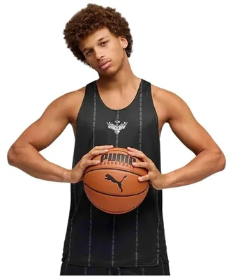 Image de Débardeur Puma LaMelo Alwayz On 1 Jersey "Black Team Silver" pour Homme
