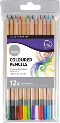 Obrázok produktu pre Daler Rowney Simply Sada farebných ceruziek 12 ks