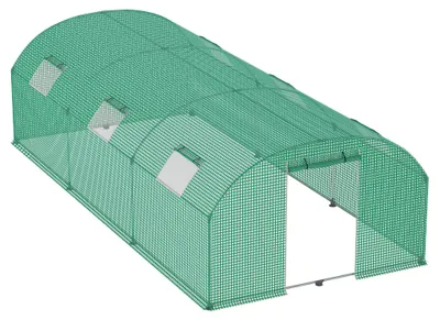 Produktbild von Kassenzettelstreifen - Kassenfolie - Folie für Gewächshäuser - Folie für Pflanzenanbau - Folien-Gewächshaus - 3 x 4 Meter