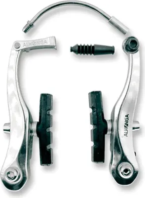 Obrázek produktu pro Sada hliníkových brzd ALHONGA V-Brake - červená