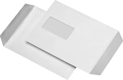 Image de Pochettes d'expédition MAILmedia C5 autocollantes, avec fenêtre