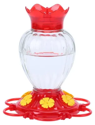 Produktbild von INF Hängender Kolibri-Futtersilo aus Kunststoff 20cmx19cmx15cm für Garten