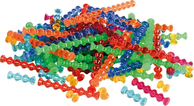 Immagine prodotto di EDUPLAY 120418 Playstix, trasparente, 105 pezzi (1 set)