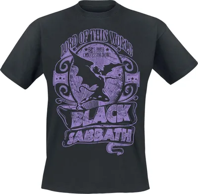Produktbild von Black Sabbath T-Shirt Uni Lord Of This World schwarz XL