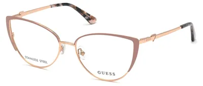 Produktbild von Guess GU2813 Beige/monocolor 56/16/140 Damen Brillen