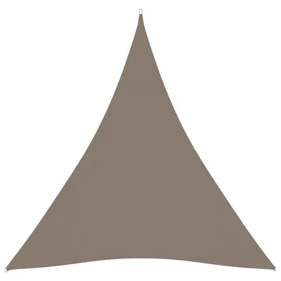 Produktbild von The Living Store Sonnensegel Oxford-Gewebe Dreieckig 3,6x3,6x3,6 m Taupe