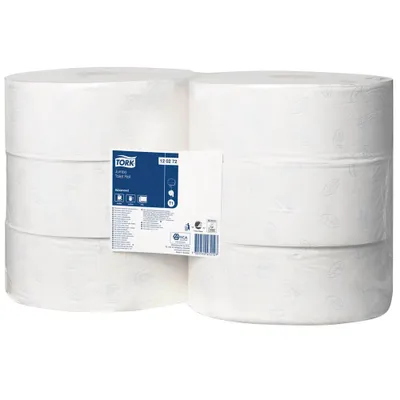 Imagen del producto de TORK 120272 TORK Toi-Papier Jumbo Adv.2lg
