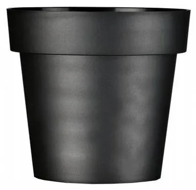 Produktbild von Don-Plast Blumentopf 11 cm Kunststoff Schwarz