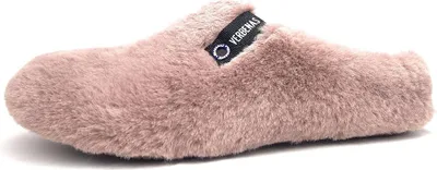 Produktbild von Verbenas York Damenschuhe Hausschuhe Pantolette Rosa Freizeit