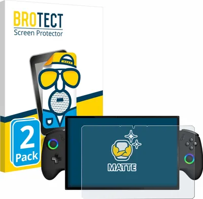 Produktbild von 2x BROTECT Schutzfolie für OneXPlayer X1 Displayschutz Displayschutzfolie Folie Matt Entspiegelungsfolie