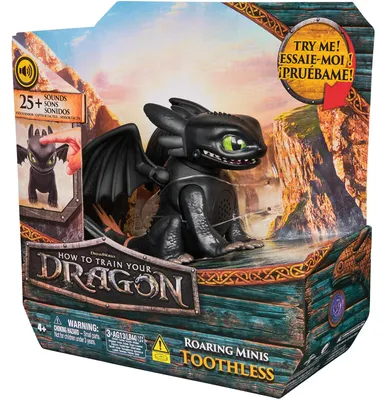 Imagen del producto de Cómo entrenar a tu dragón mini dragón con sonidos y movimiento Desdentao