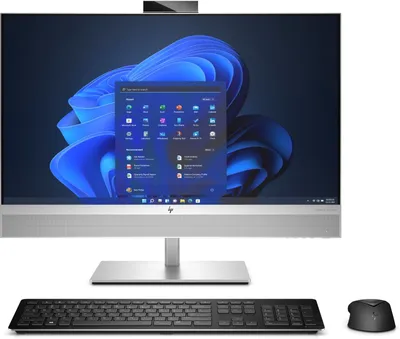 Produktbild von HP EliteOne 870 G9 - All-in-One (Komplettlösung) - Core i9 i9-14900 / 2 GHz - vPro - RAM 64 GB - SSD 1 TB - NVMe, TLC - UHD Graphics 770 - 1GbE, Wi-Fi 6E, Bluetooth 5.3 - WLAN: 802.11a/b/g/n/ac/ax (Wi-Fi 6E)