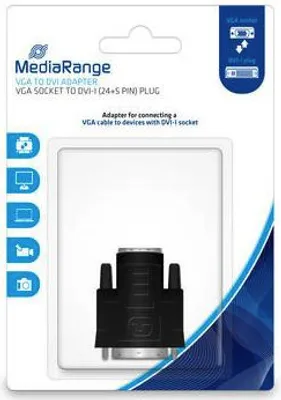 Produktbild von Mediarange Vga Auf Dvi Adapter 24+5 Pin
